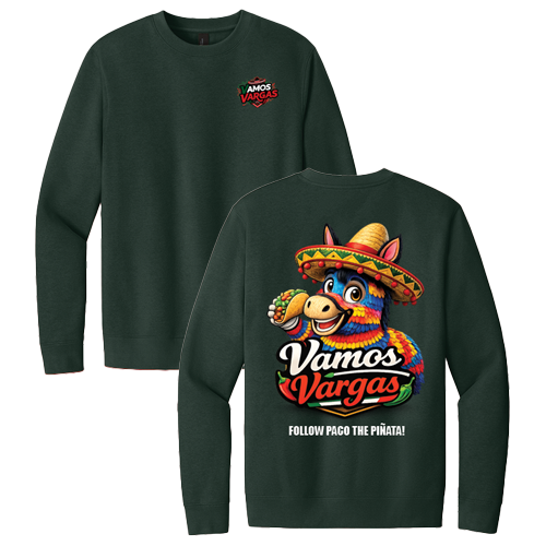 Vamos Vargas Paco Crewneck